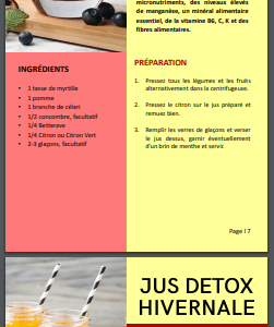 Ebook – 10 recettes healthy jus détox maison